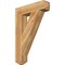 Ekena Millwork Traditional Craftsman Rough Sawn Bracket, Western Red Cedar, 6"W x 28"D x 40"H BKT06X28X40TRA04RWR - alternate 1